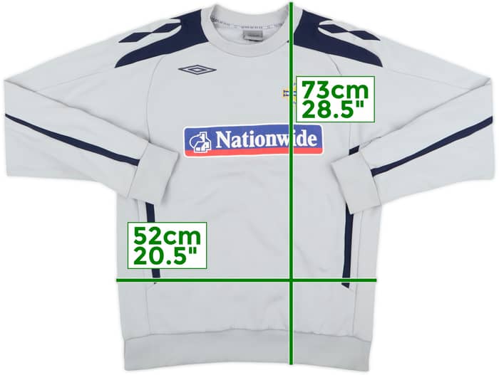 2007-09 Northern Ireland Umbro Sweat Top - 7/10 - (XL)