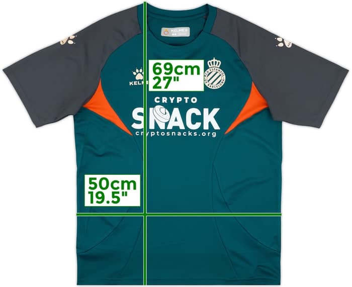 2022-23 Espanyol Kelme Training Shirt - 10/10 - (S)