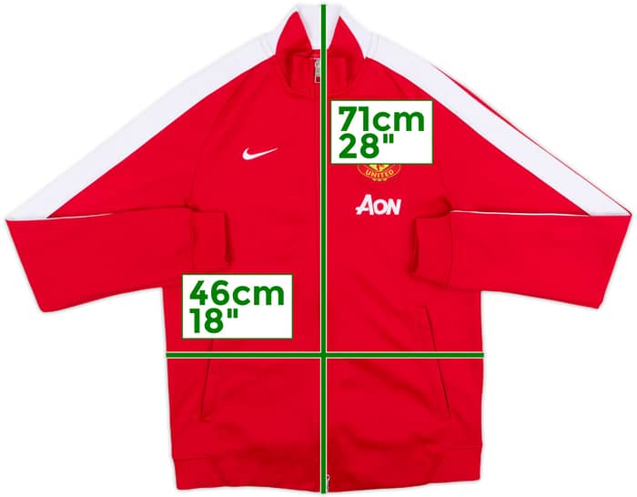 2014-15 Manchester United Nike Track Jacket - 9/10 - (S)