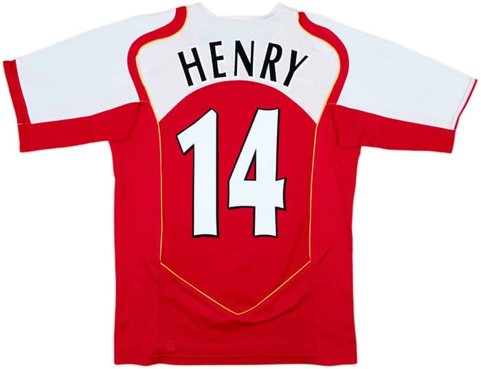 2004-05 Arsenal Home Shirt Henry #14 - 8/10 - (S)