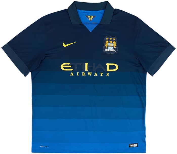 2014-15 Manchester City Camiseta de Visitante - 4/10 - (XL)