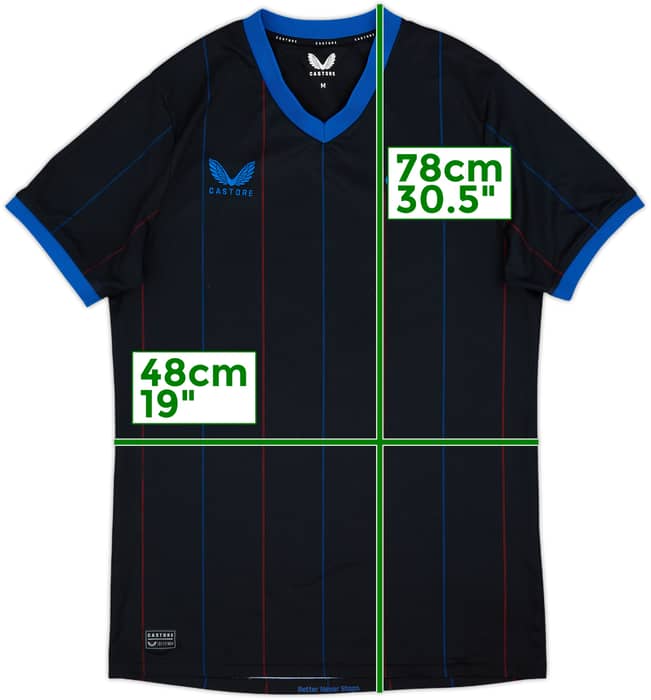 2022-23 Rangers Fourth Shirt - 9/10 - (M)