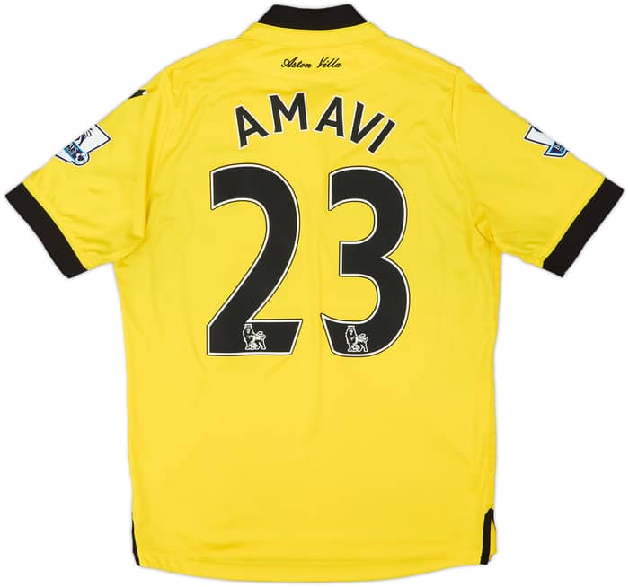 2015-16 Aston Villa Away Shirt Amavi #23 - 6/10 - (S)