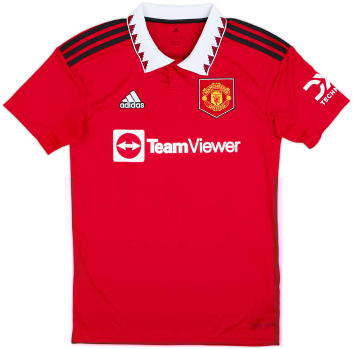 2022-23 Manchester United Home Shirt Antony #21 - 10/10 - (S)