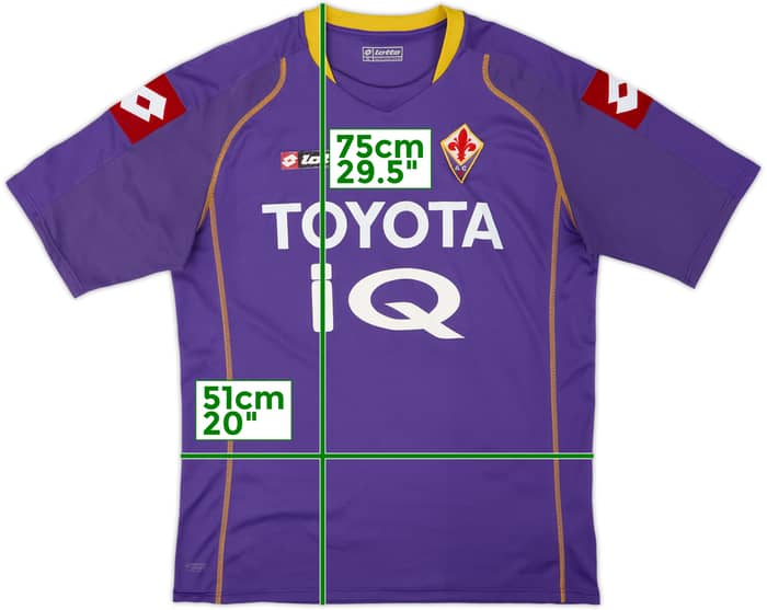 2008-09 Fiorentina Home Shirt - 6/10 - (XL)