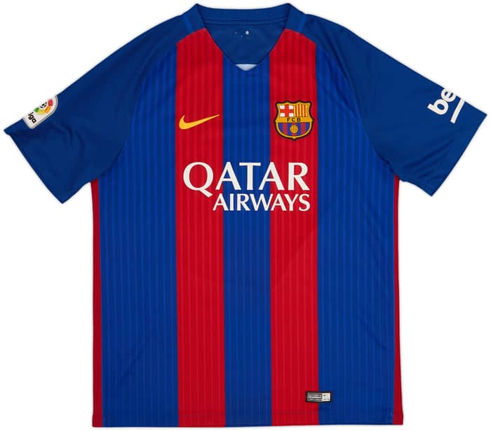 2016-17 Barcelona Camiseta Local Messi #10 - 7/10 - (L)