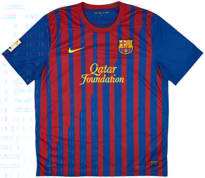 2011-12 Barcelona Home Shirt A.Iniesta #8 - 6/10 - (XL)