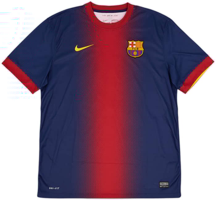 2012-13 Barcelona Player Issue Home Shirt Messi #10 - 10/10 - (L)