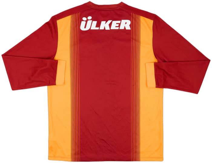 2014-15 Galatasaray Home L/S Shirt - 8/10 - (L)