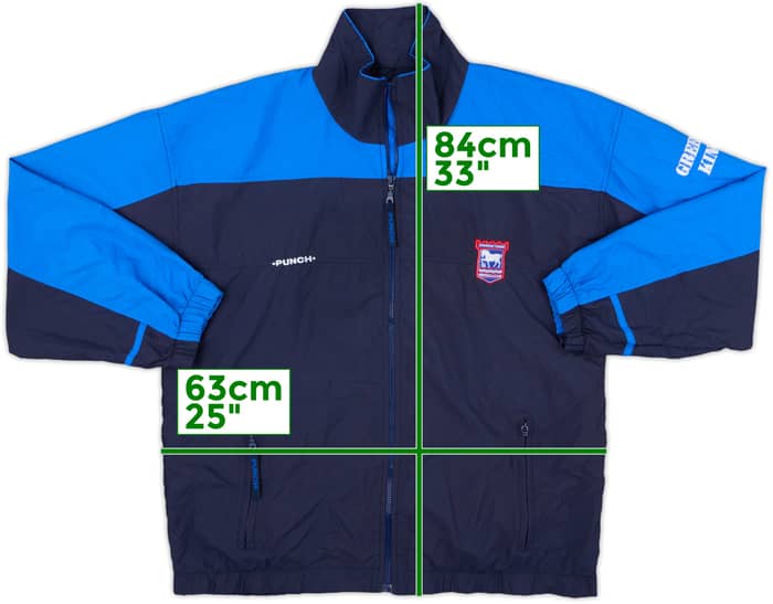1999-01 Ipswich Punch Track Jacket - 6/10 - (XL)