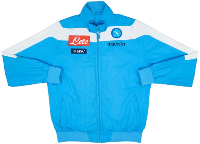2012-13 Napoli Macron Track Jacket - 4/10 - (XL)