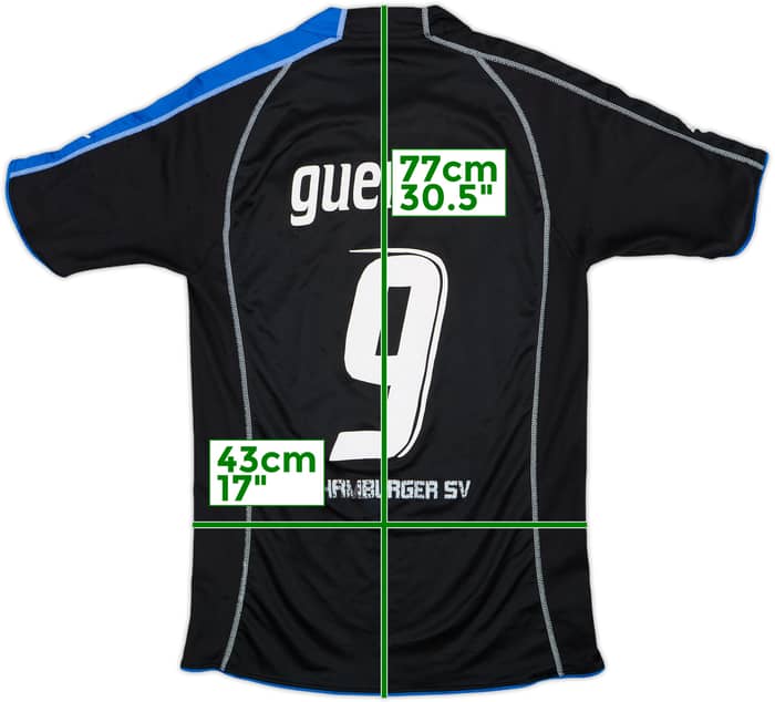2005-06 Hamburg Away Shirt Guerrero #9 - 6/10 - (M)