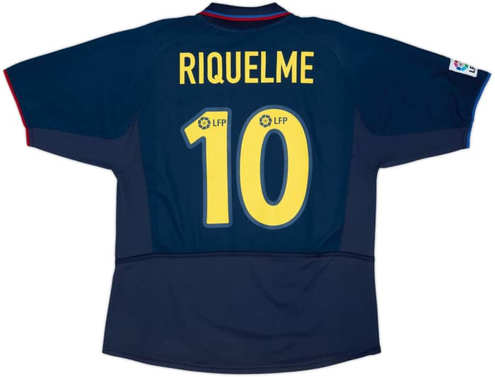 2002-03 Barcelona Away Shirt Riquelme #10 - 8/10 - (L)