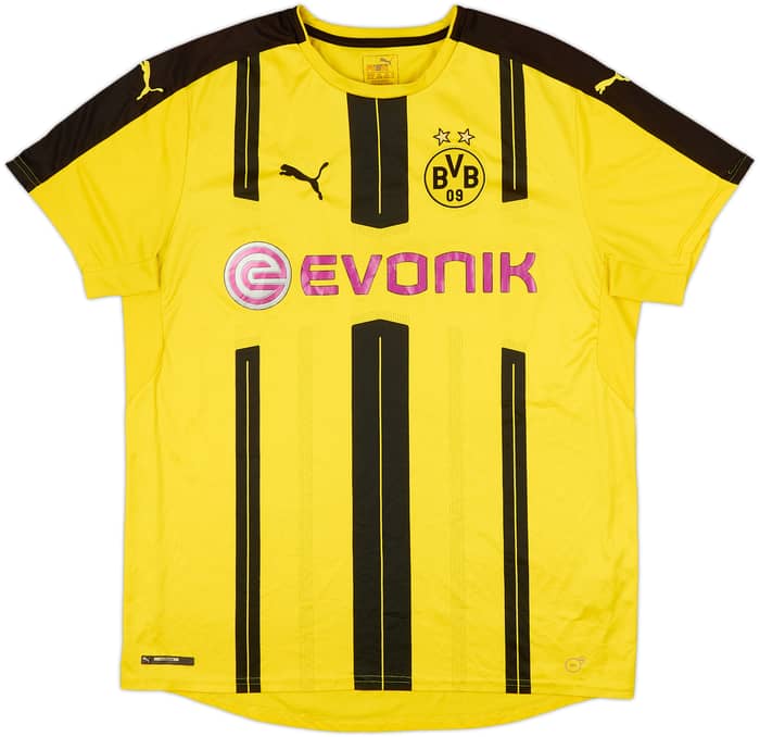 2016-17 Borussia Dortmund Home Shirt - 8/10 - (XL)