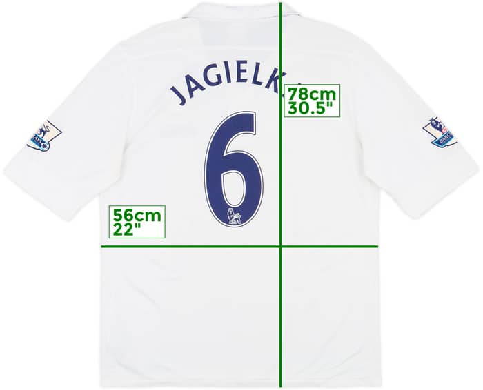 2012-13 Everton Third Shirt Jagielka #6 - 6/10 - (L)
