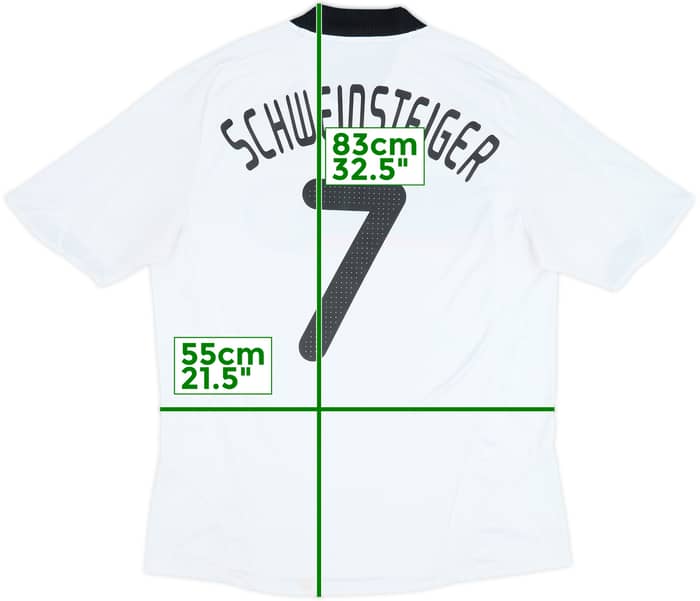 2008-09 Germany Home Shirt Schweinsteiger #7 - 6/10 - (L)