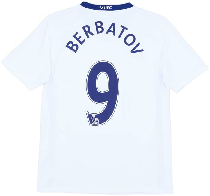 2008-10 Manchester United Away Shirt Berbatov #9 - 5/10 - (XL.Boys)