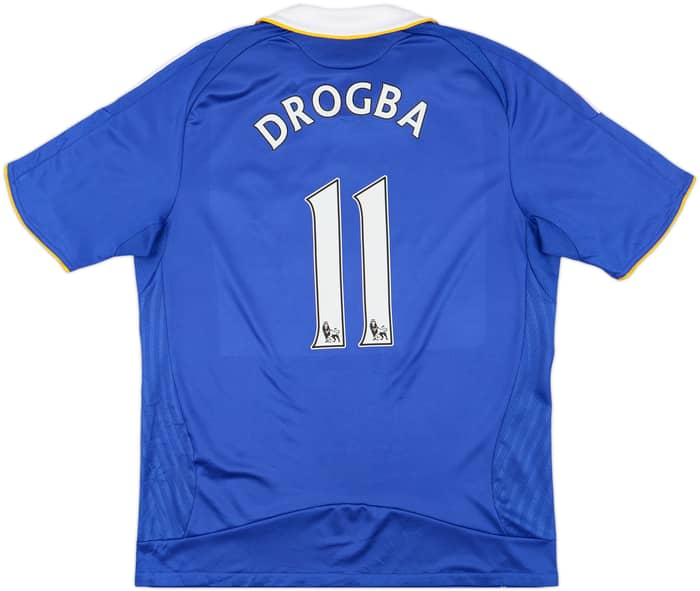 2008-09 Chelsea Home Shirt Drogba #11 - 7/10 - (L)