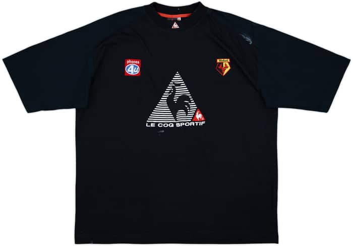 1999-00 Watford Le Coq Sportif Cotton Tee - 6/10 - (XXL)