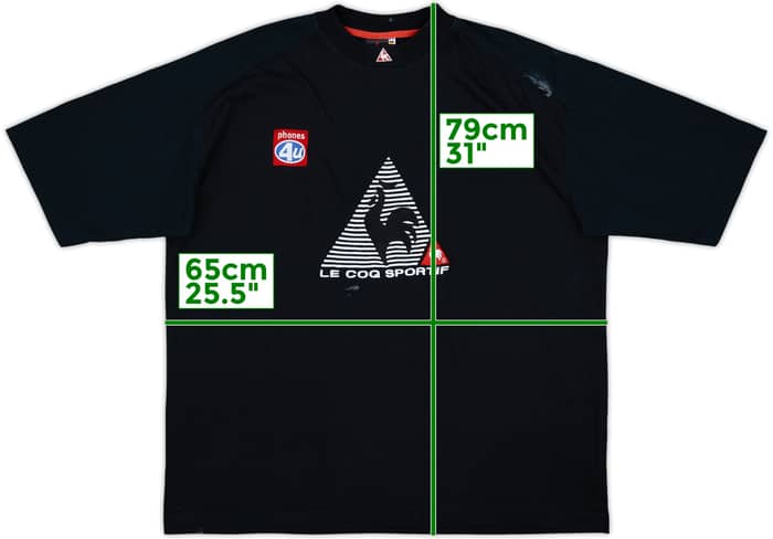 1999-00 Watford Le Coq Sportif Cotton Tee - 6/10 - (XXL)