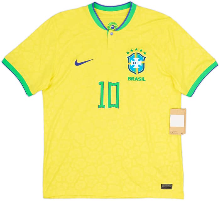 2022-23 Brazil Home Shirt Neymar #10 (M)