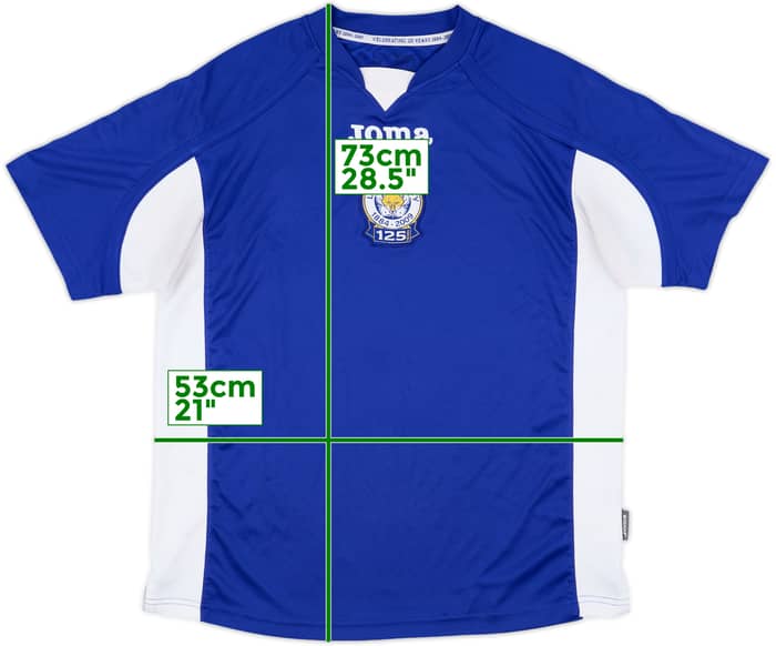 2009-10 Leicester '125 Years' Home Shirt - 8/10 - (M)