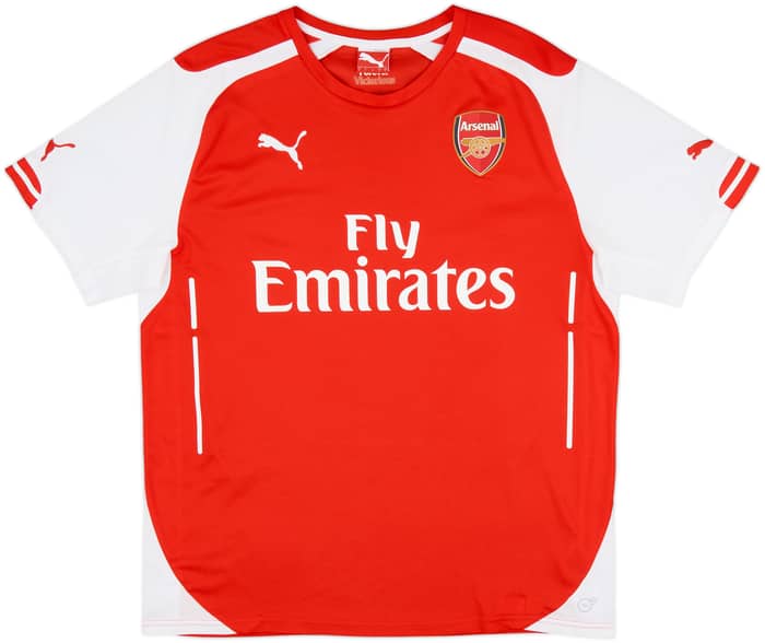 2014-15 Arsenal Home Shirt Arteta #8 - 10/10 - (L)