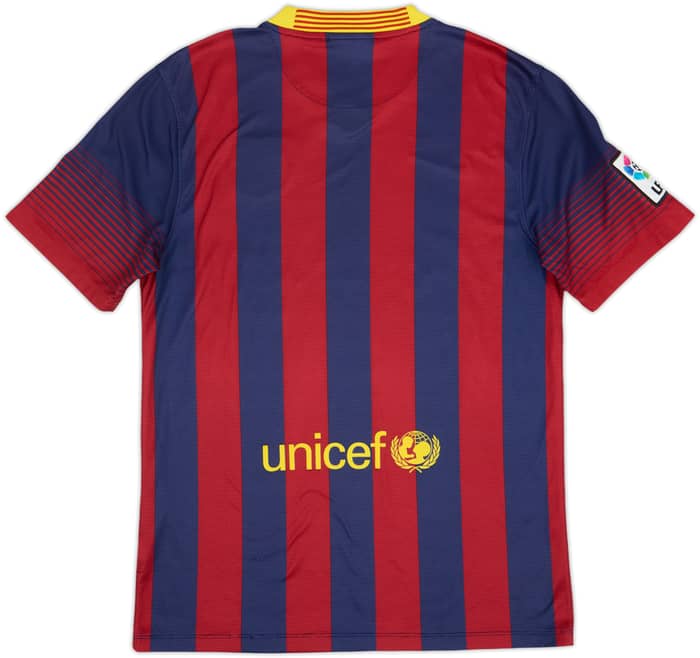 2013-14 Barcelona Home Shirt - 5/10 - (S)