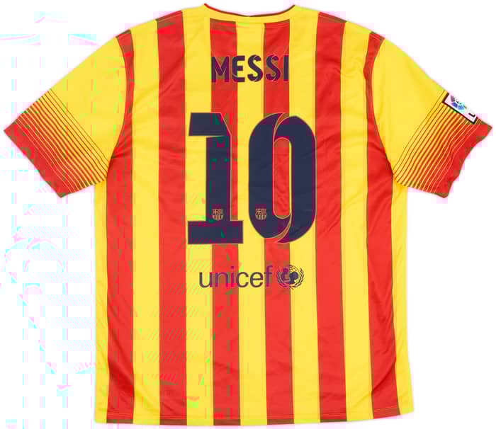 2013-15 Barcelona Away Shirt Messi #10 (XL)