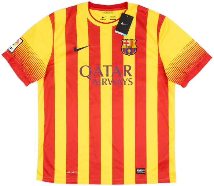 2013-15 Barcelona Away Shirt Messi #10 (XL)