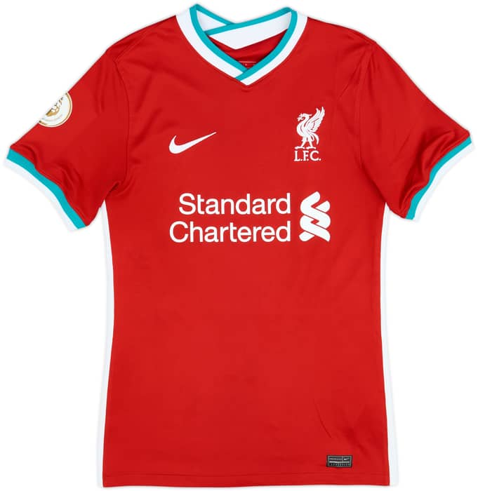2020-21 Liverpool Home Shirt Virgil #4 - 8/10 - (S)