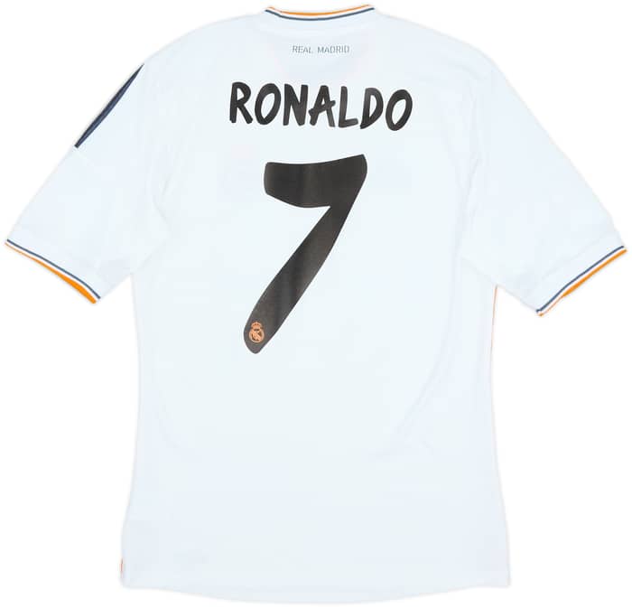2013-14 Real Madrid Home Shirt Ronaldo #7 - 7/10 - (S)