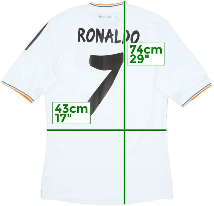 2013-14 Real Madrid Home Shirt Ronaldo #7 - 7/10 - (S)