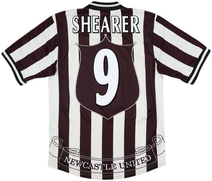 1997-99 Newcastle Home Shirt Shearer #9 - 7/10 - (S)