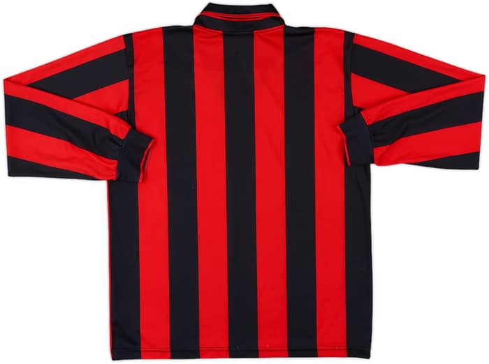 1993-94 AC Milan Home L/S Shirt - 8/10 - (L.Boys)