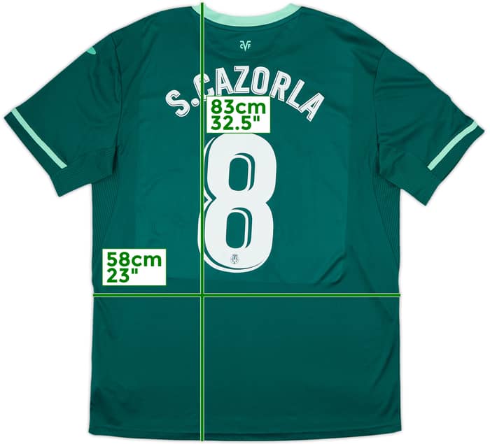 2019-20 Villarreal Away Shirt Cazorla #8 - 9/10 - (XXL)