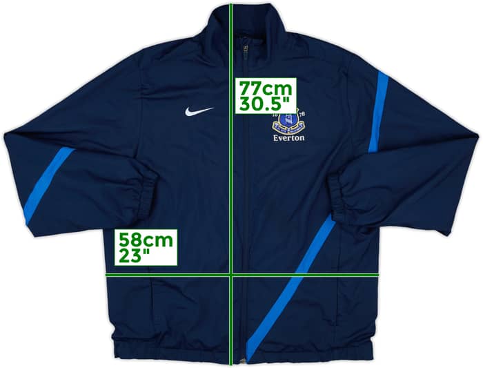 2012-13 Everton Nike Track Jacket - 8/10 - (L)
