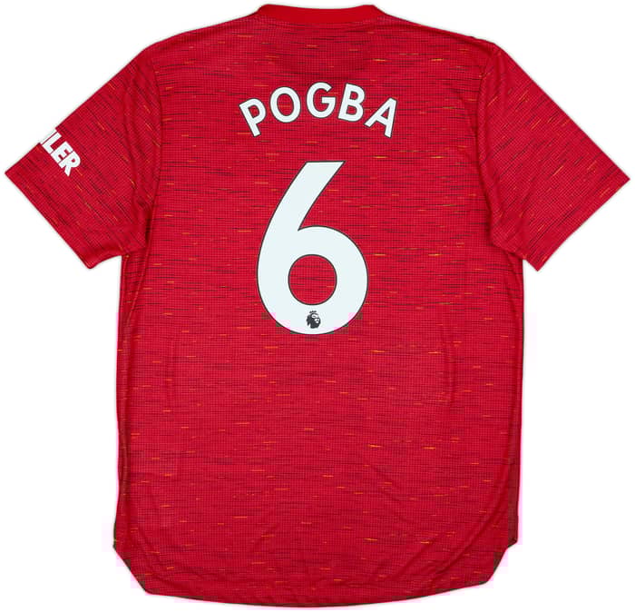 Camiseta auténtica de local del Manchester United 2020-21 Pogba #6 - 10/10 - (L)