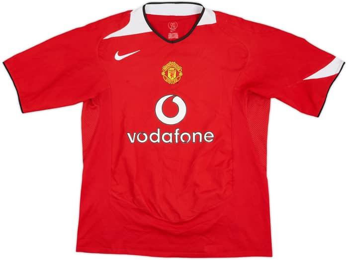 2004-06 Manchester United Home Shirt Ronaldo #7 - 6/10 - (L)