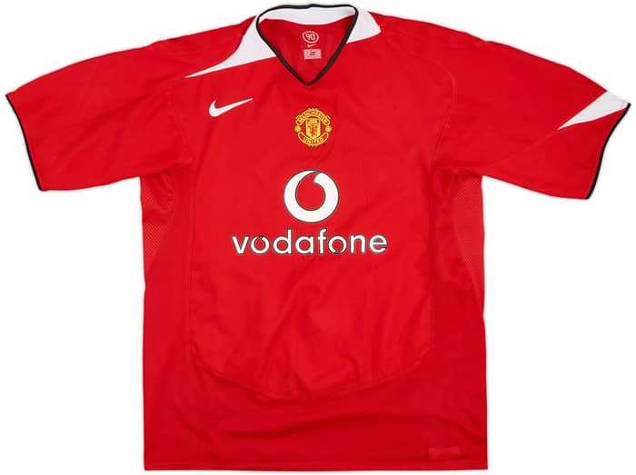 2004-06 Manchester United Home Shirt Ronaldo #7 - 6/10 - (XL)