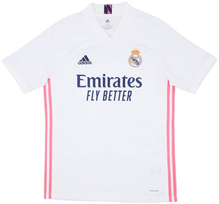 2020-21 Real Madrid Home Shirt Odegaard #21 - 7/10 - (M)