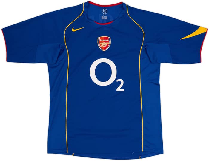 Camiseta de visitante del Arsenal 2004-06 Cole #3 - 8/10 - (L)