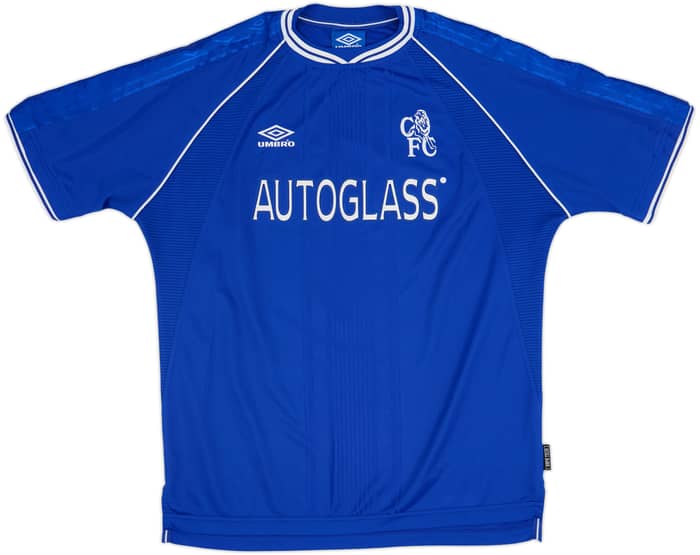 1999-01 Chelsea Home Shirt Desailly #6 - 8/10 - (XL)