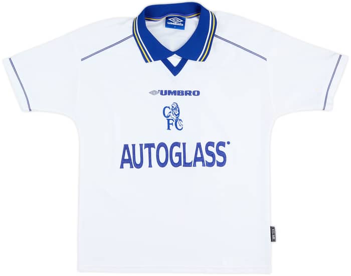 1998-00 Chelsea Away Shirt Desailly #6 - 8/10 - (Y)