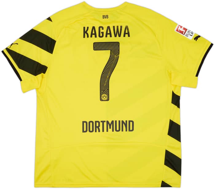 2014-15 Borussia Dortmund Home Shirt Kagawa #7 - 5/10 - (XXL)
