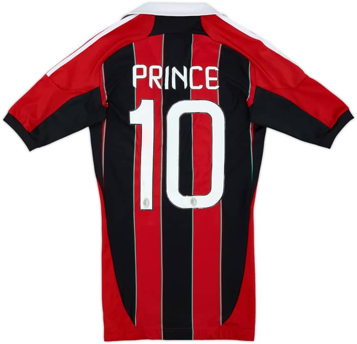 2012-13 AC Milan TechFit Player Issue Home Shirt Prince #10 - 8/10 - (S)