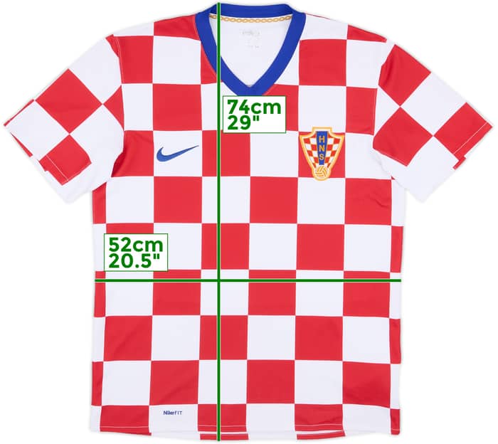 2008-09 Croatia Home Shirt - 8/10 - (M)