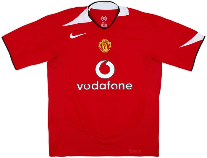 2004-06 Manchester United Home Shirt Keane #16 - 6/10 - (M)