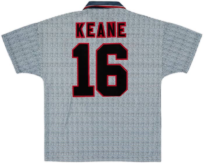 1995-96 Manchester United Away Shirt Keane #16 - 9/10 - (L)