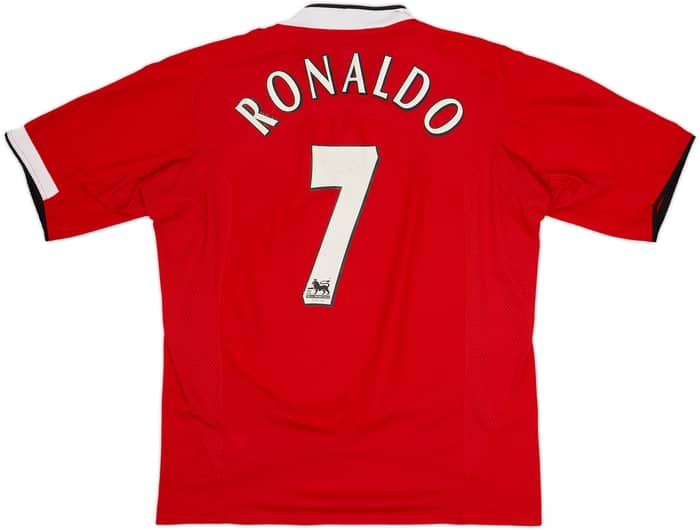 2004-06 Manchester United Home Shirt Ronaldo #7 - 7/10 - (L)